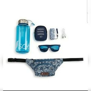 Sakroots aqua blue festival kit